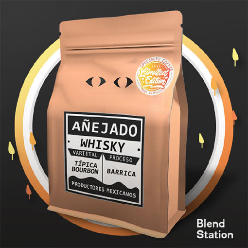 Café añejado W / Típica Bourbon · Blend Station ZD15