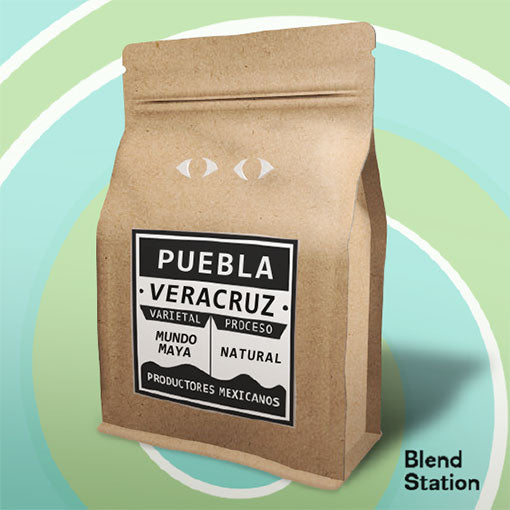 Café BLEND Veracruz Puebla / Mundo Maya Natural PREMIUM COLORS · Blend Station ZD229