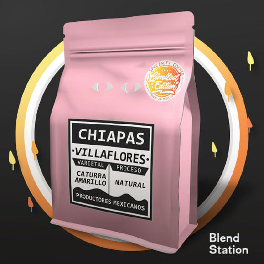 Café Chiapas Villaflores / Caturra Amarillo Natural PREMIUM COLORS · Blend Station ZD247