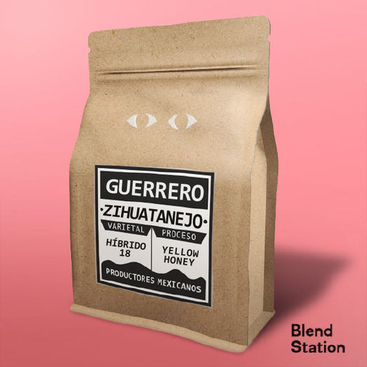 Café Guerrero Zihuatanejo / Híbrido 18 Yellow Honey · Blend Station ZD255