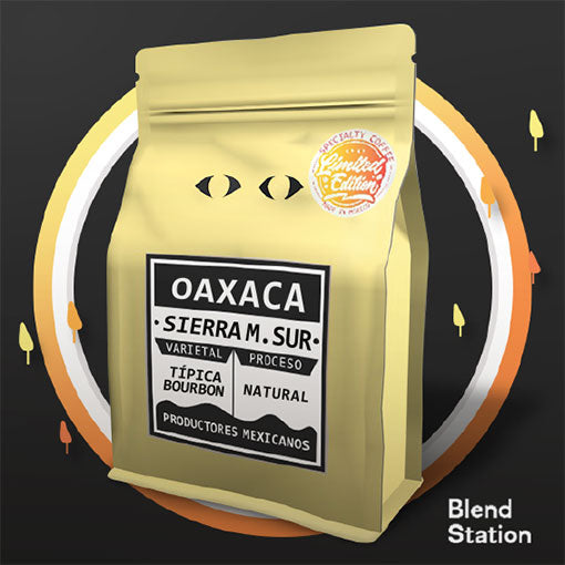 Café Oaxaca Sierra Mazateca Sur / Natural Típica & Bourbon PREMIUM COLORS · Blend Station ZD004