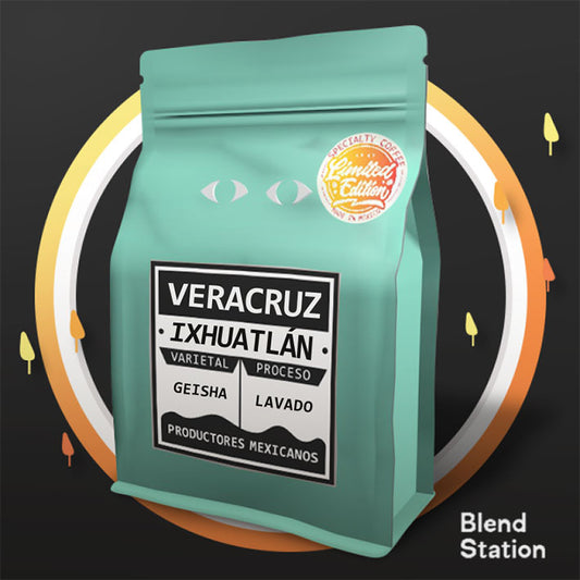 Café Veracruz Ixhuatlán / Geisha Natural PREMIUM COLORS · Blend Station ZD219