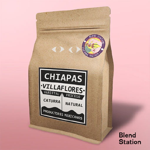 Café Chiapas Villaflores / Caturra Natural SPECIAL KRAFT · Blend Station ZD67