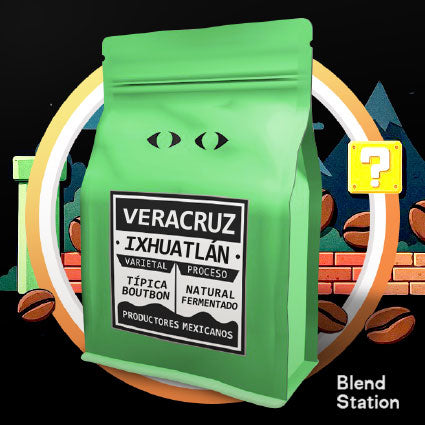 Café Veracruz Ixhuatlán / Típica Bourbon Natural Fermentado PREMIUM COLORS · Blend Station ZD75