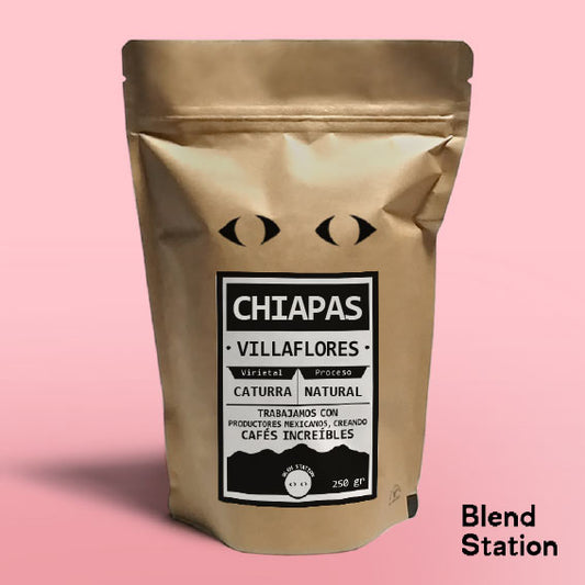 Café Chiapas Villaflores / Caturra Natural · Blend Station ZD67