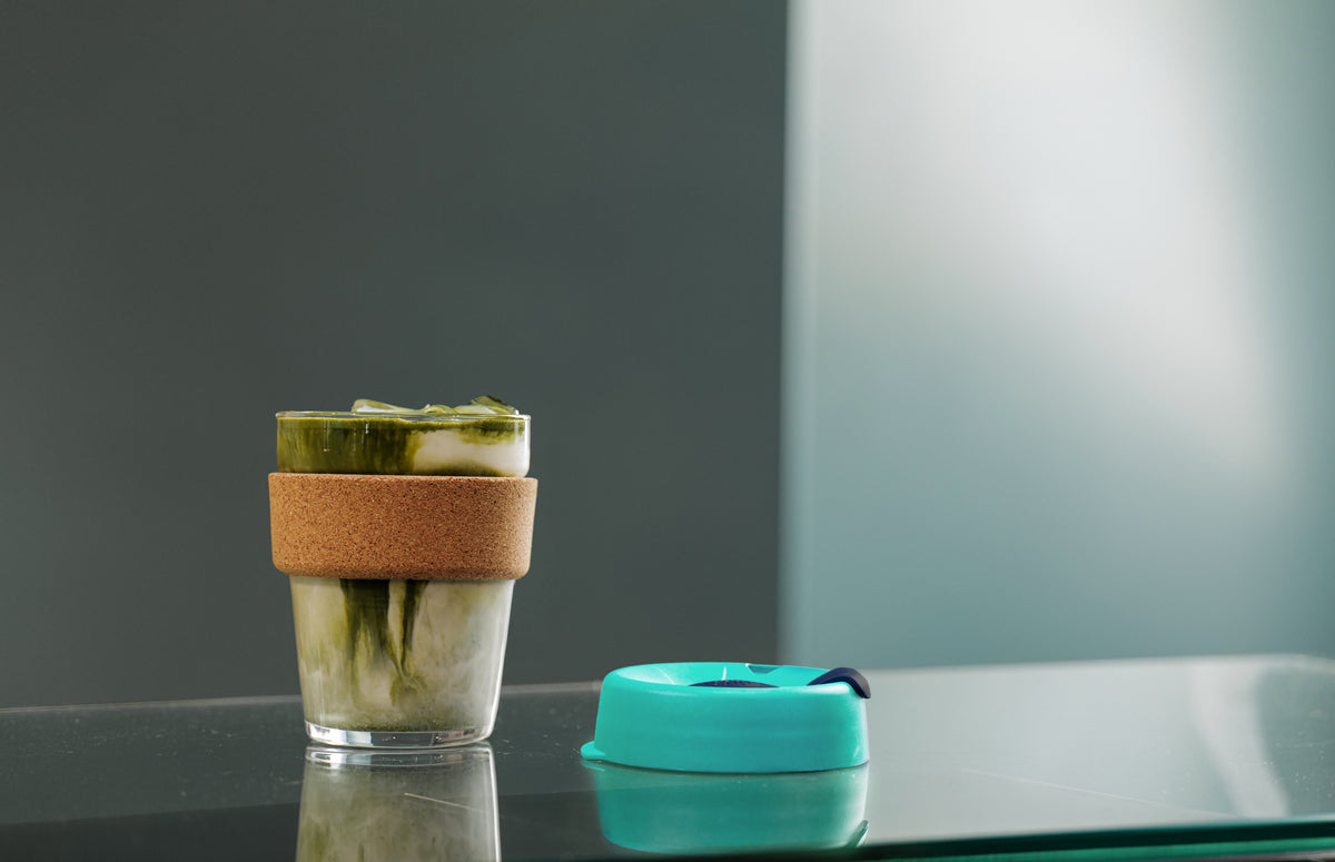 KeepCup Brew Cork | Taza Reutilizable De Vidrio - 12oz/340ml