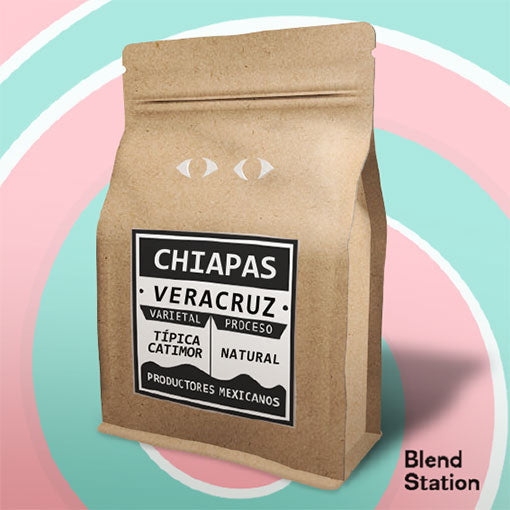 Café Blend Chiapas Veracruz / Típica Catimor Natural · Blend Station ZD210