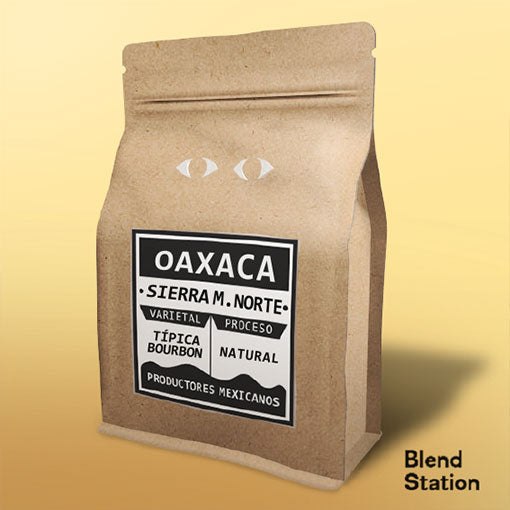 Café Oaxaca Sierra Mazateca Norte / Natural Típica & Bourbon SPECIAL KRAFT · Blend Station ZD24