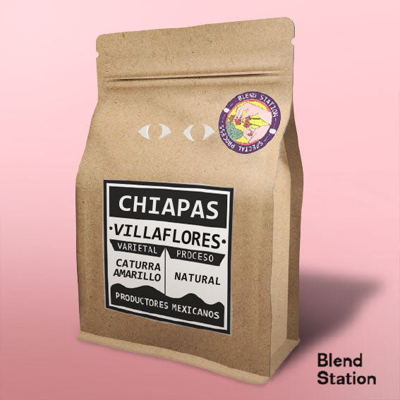 Café Chiapas Villaflores / Caturra Amarillo Natural SPECIAL KRAFT· Blend Station ZD235
