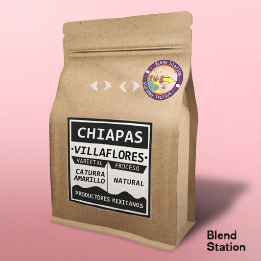 Café Chiapas Villaflores / Caturra Amarillo Natural SPECIAL KRAFT· Blend Station ZD235