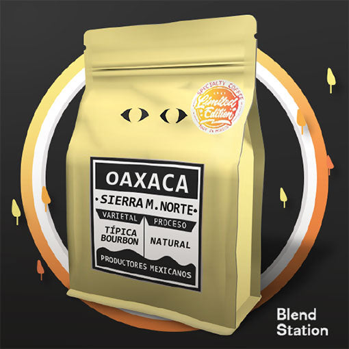 Café Oaxaca Sierra Mazateca Norte / Natural Típica & Bourbon PREMIUM COLORS · Blend Station ZD24