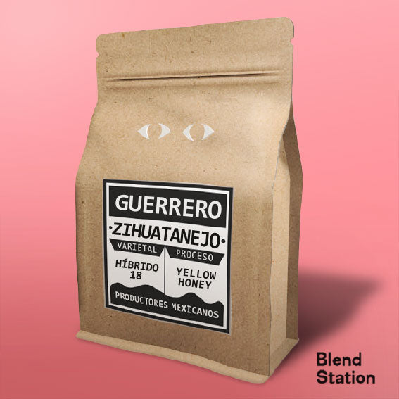 Café Guerrero Zihuatanejo / Híbrido 18 Yellow Honey · Blend Station ZD255