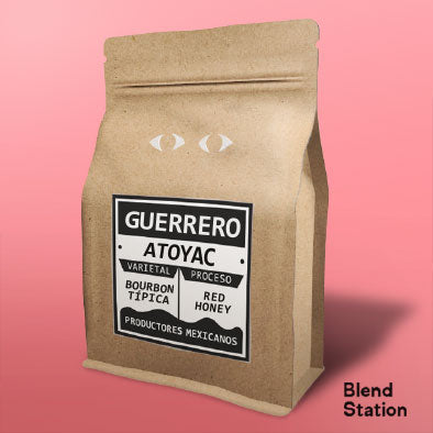 Café Guerrero Atoyac / Bourbon Típica Red Honey · Blend Station ZD256