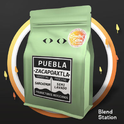 Café Puebla Zacapoaxtla / Sarchimor Semi lavado PREMIUM COLORS · Blend Station ZD257