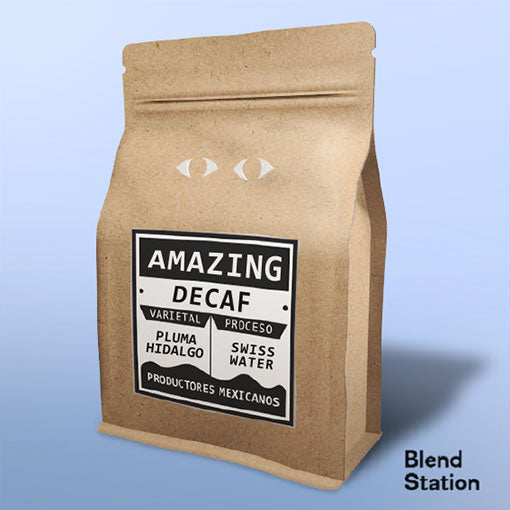Café Descafeinado / Pluma Hidalgo · Blend Station ZD89