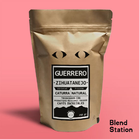 Café Guerrero Zihuatanejo / Caturra Natural · Blend Station ZD125